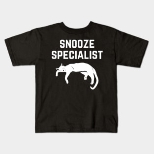 Snooze Specialist Kids T-Shirt